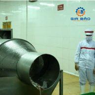Máy rửa lồng xoay - rửa củ, ốc hến, cá thủy sản.